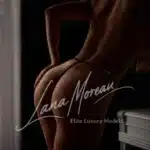 Chloe in sensual pose by the window – elite Zurich escort
