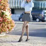 Chic business look outside
