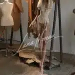 High-end escort posing elegantly