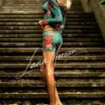 Elite London Companion in floral dress