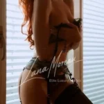Brittany in black lace lingerie – High-Class Escort Zurich