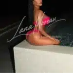 Dubai model night pool session