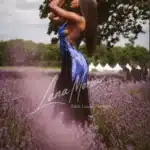 Glamorous escort in lavender field