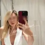 companion stylish selfie in elegant outfit