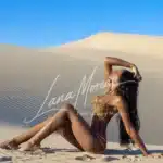 Golden goddess in desert sun
