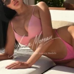Premium Vienna Escort in Pink Bikini