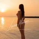 Elegant VIP companion at Dubai sunset